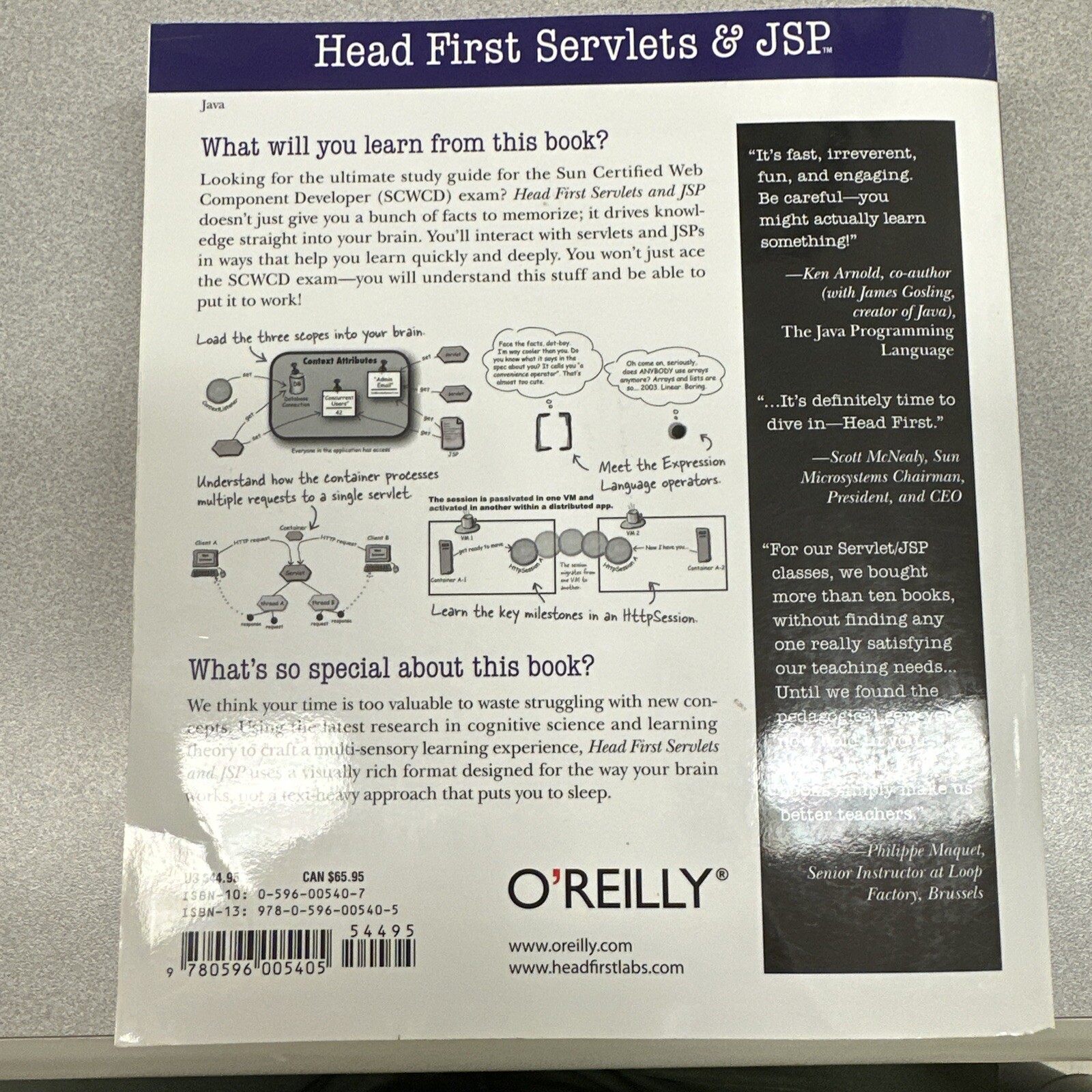 Head First Ser.: Head First Servlets and JSP : Passing the Sun Certified Web…