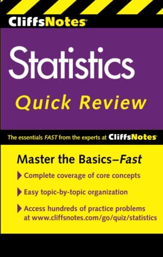 CliffsNotes Statistics Quick Review: 2nd… by Adams, Scott Paperback / softback