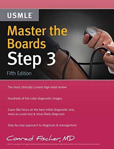 Master the Boards USMLE Step 3 – Paperback, by Fischer MD Conrad – Very Good x