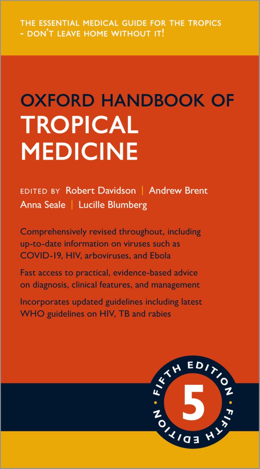 OXFORD HANDBOOK OF TROPICAL MEDICINE (OXFORD MEDICAL HANDBOOKS) FLEXIBOUND