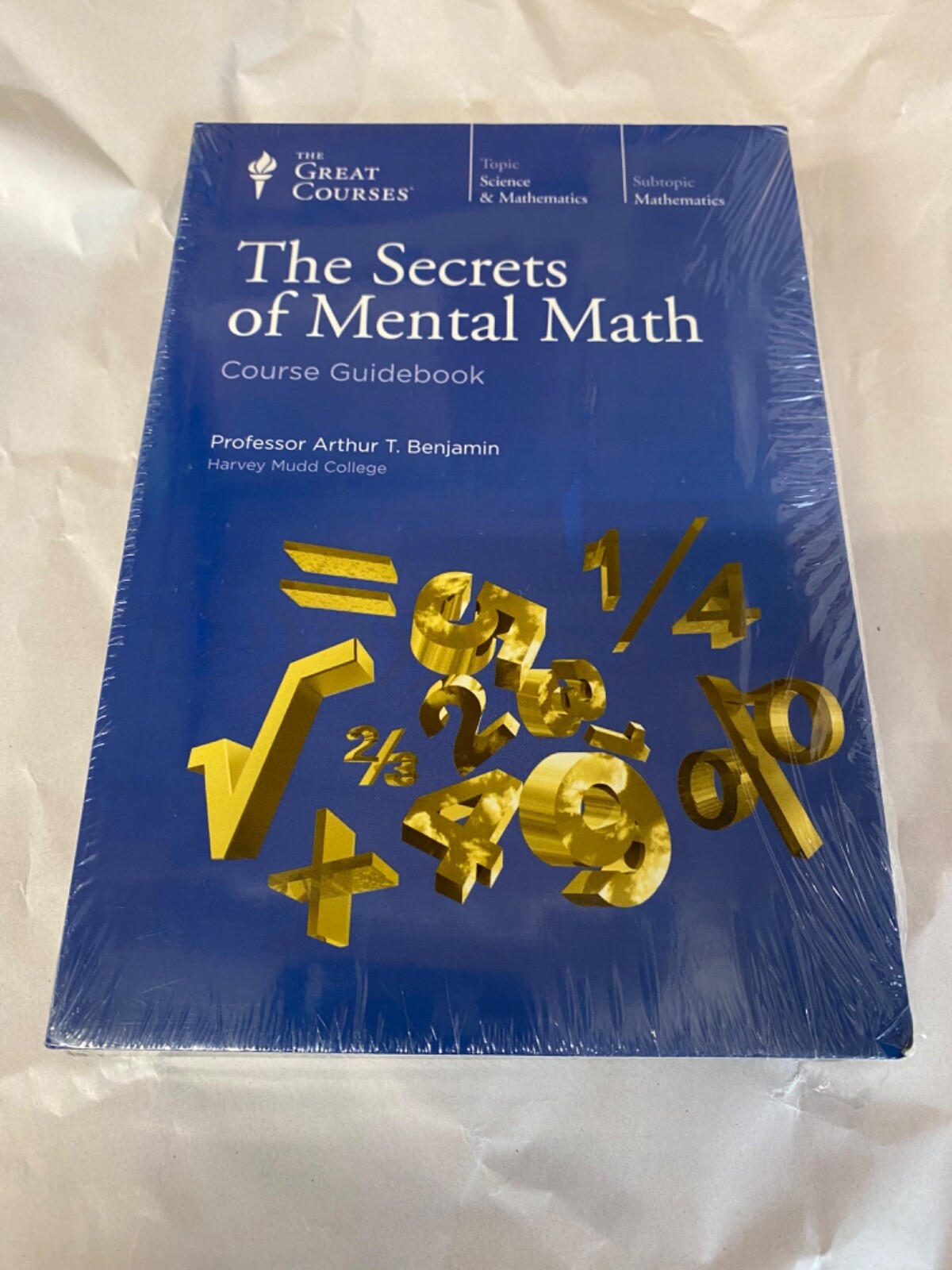 The Secrets of Mental Math – DVD By Professor Arthur T. Benjamin NEW sealed