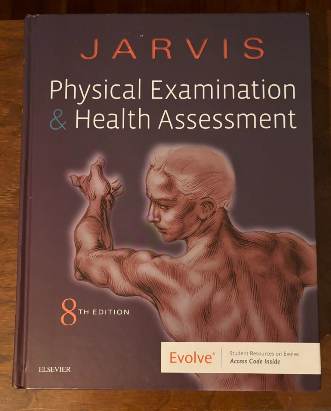 Physical Examination and Health Hardcover Textbook Carolyn Jarvis PhD Excellent