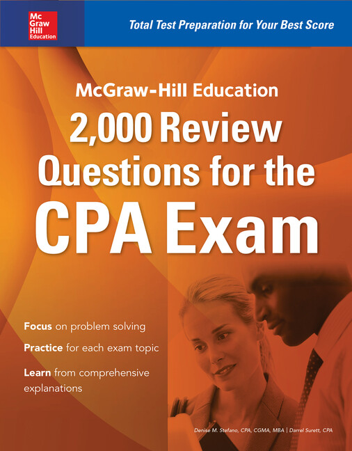 Mcgraw-Hill Education 2,000 Review Questions For The Cpa Exam