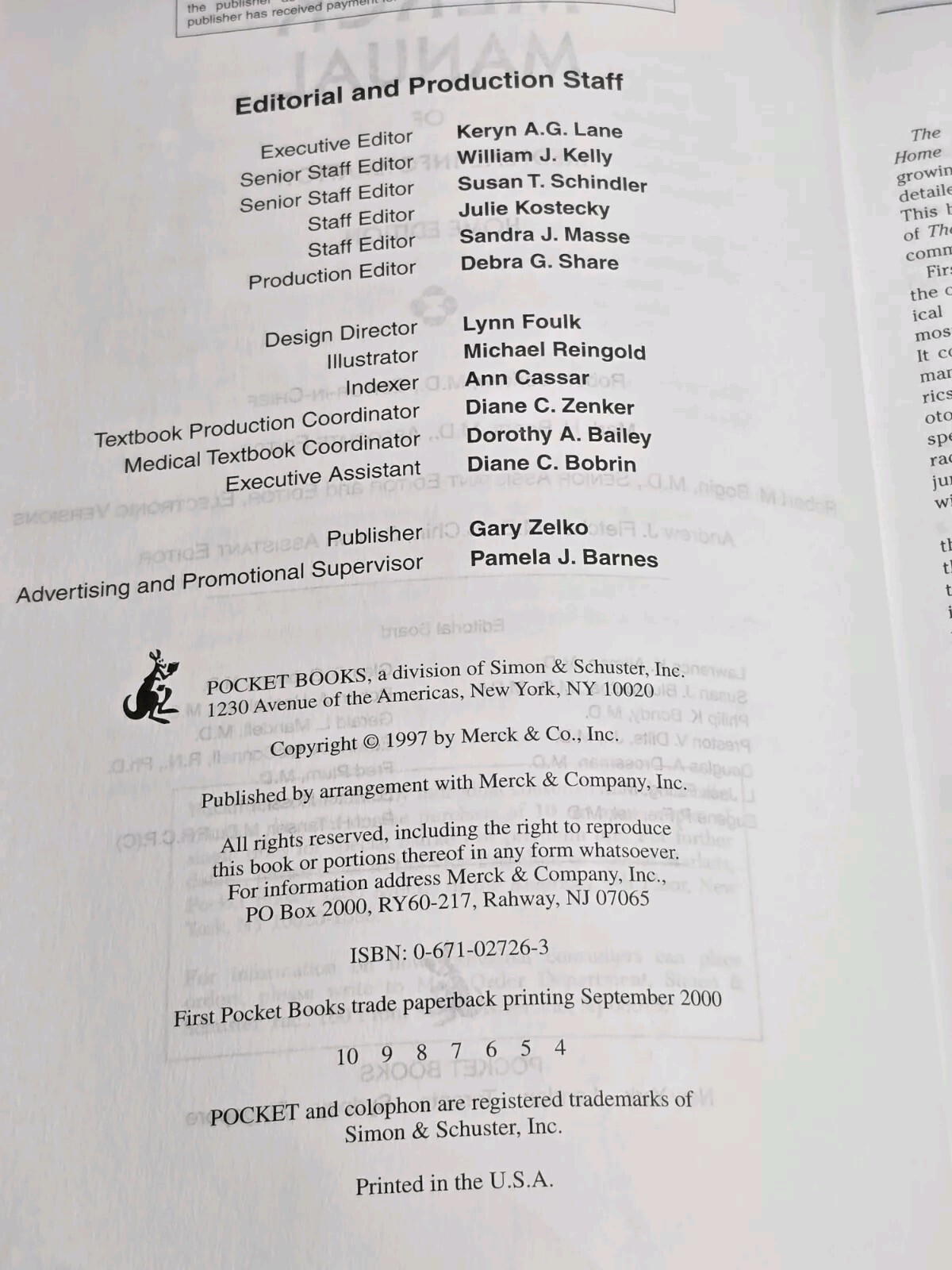 The Merck Manual of Medical Information Home Health Handbook