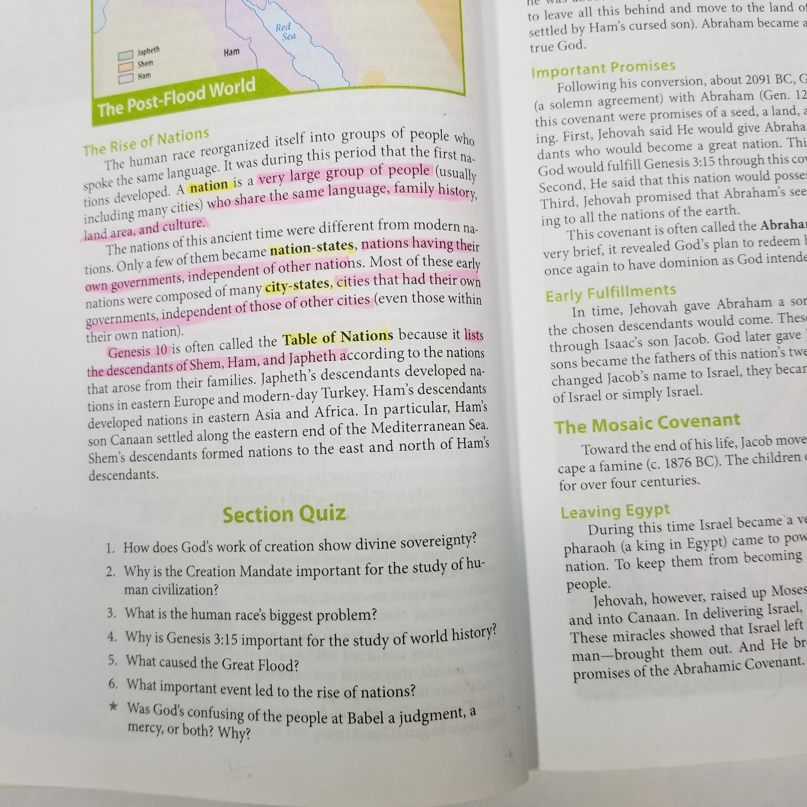 BJU World Studies Set 7th Grade Homeschool Lot Student Textbook Teacher Edition