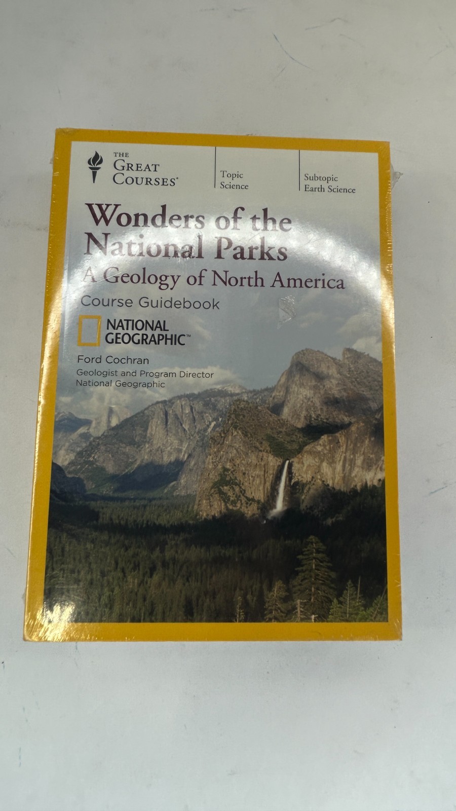 Great Courses: Wonders of the National Parks: A Geology; DVDs & Guidebook-Sealed