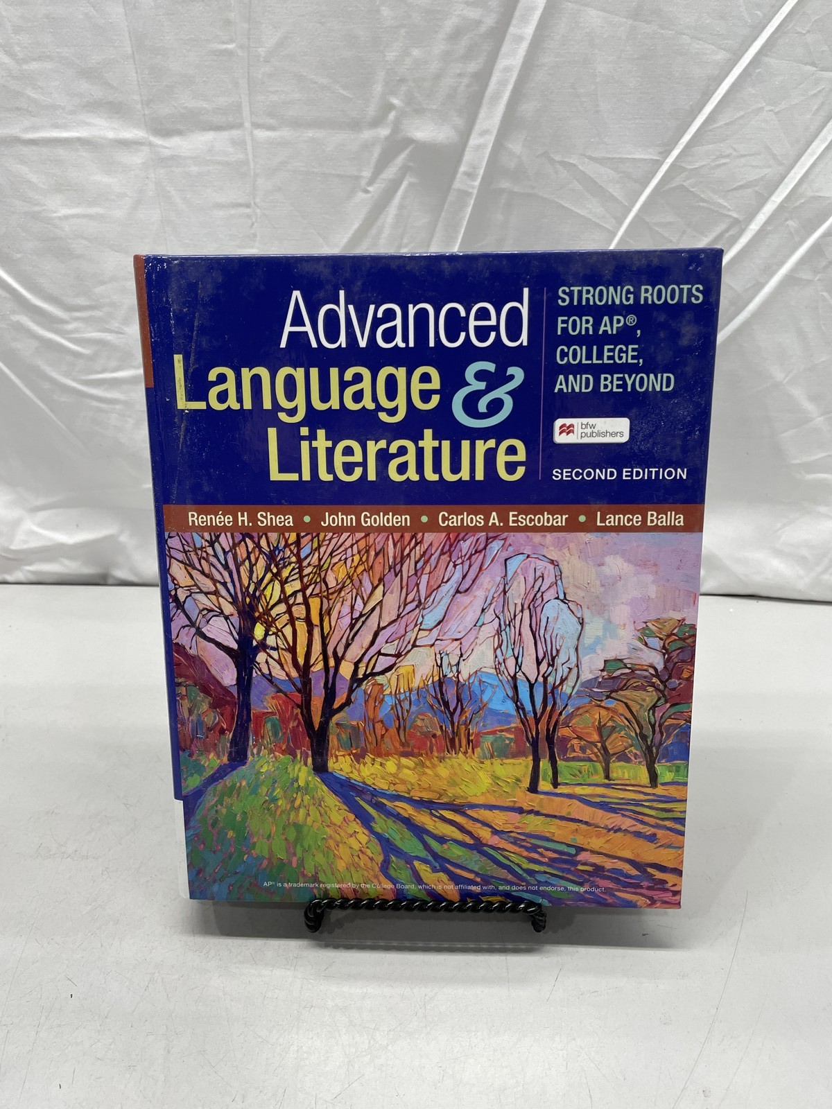 Advanced Language & Literature For AP 2E Textbook Hardcover Shea, Golden