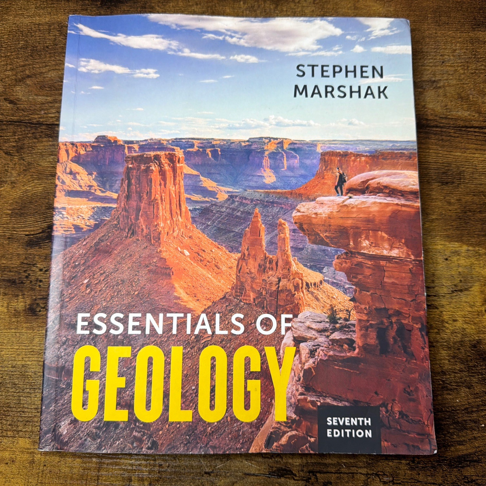 Marshak Essentials of Geology 7th edition textbook