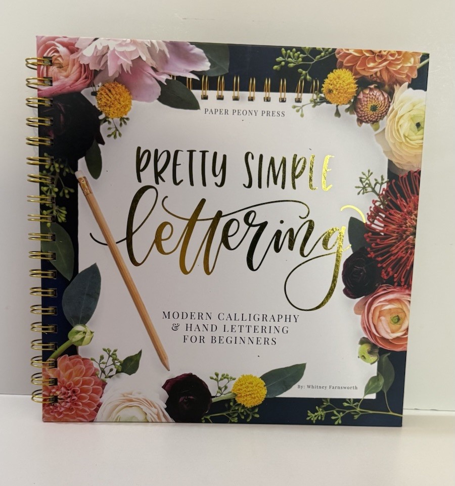 Pretty Simple Lettering Step By Step Hand Lettering Workbook Beginners New