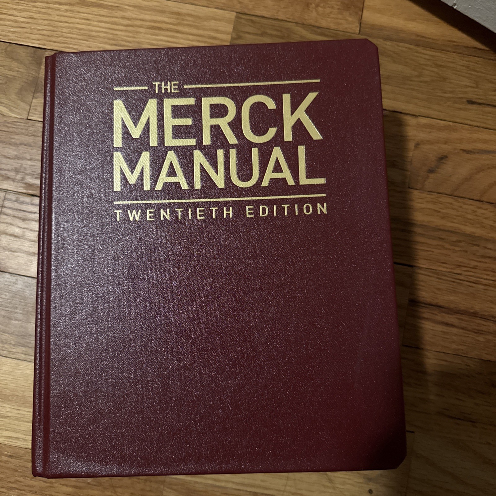 The Merck Manual of Diagnosis and Therapy 20th Edition EX-LIBRARY 2018 HC