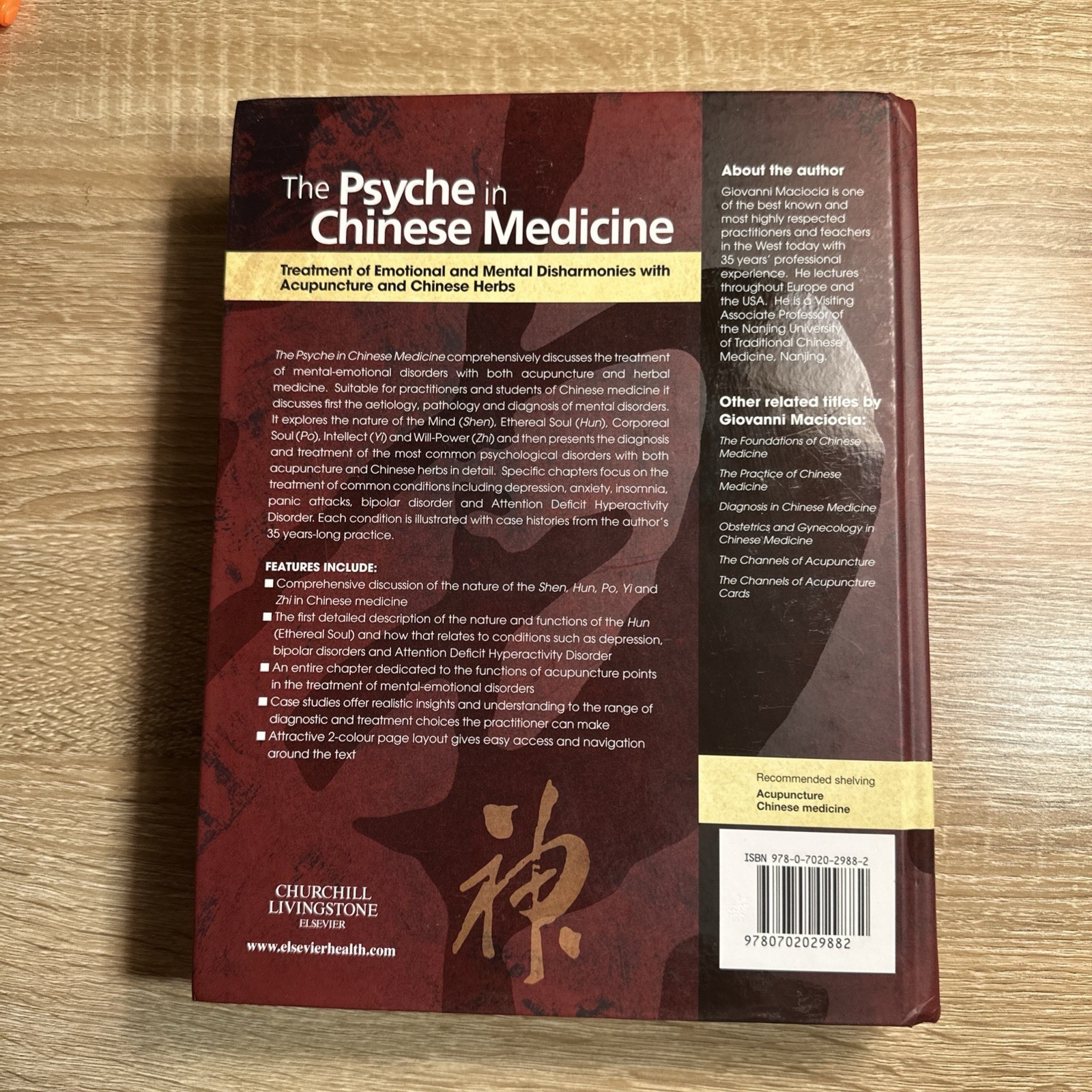 Psyche in Chinese Medicine