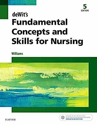 deWit’s Fundamental Concepts and – Paperback, by Williams MSN RN – Very Good j