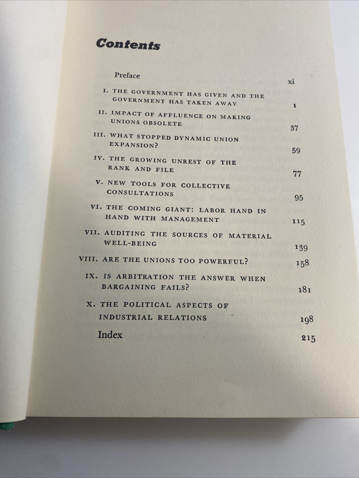 1968 Book 📕 Collective Bargaining The Power To Destroy Industrial Peace ☮️ ab3