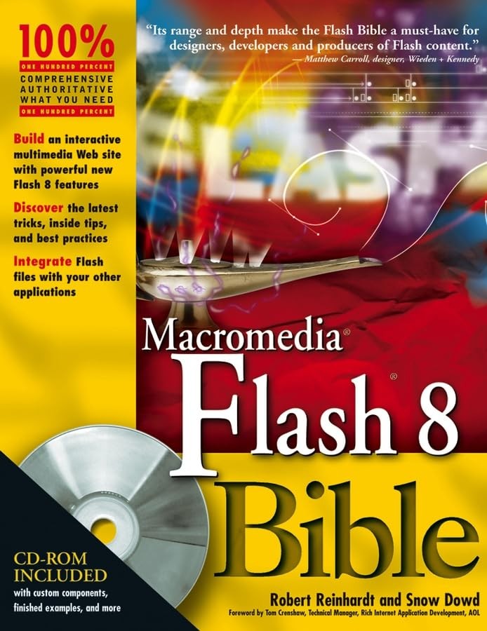 Macromedia® Flash® 8 Bible by Dowd, Snow Paperback / softback Book The Fast Free