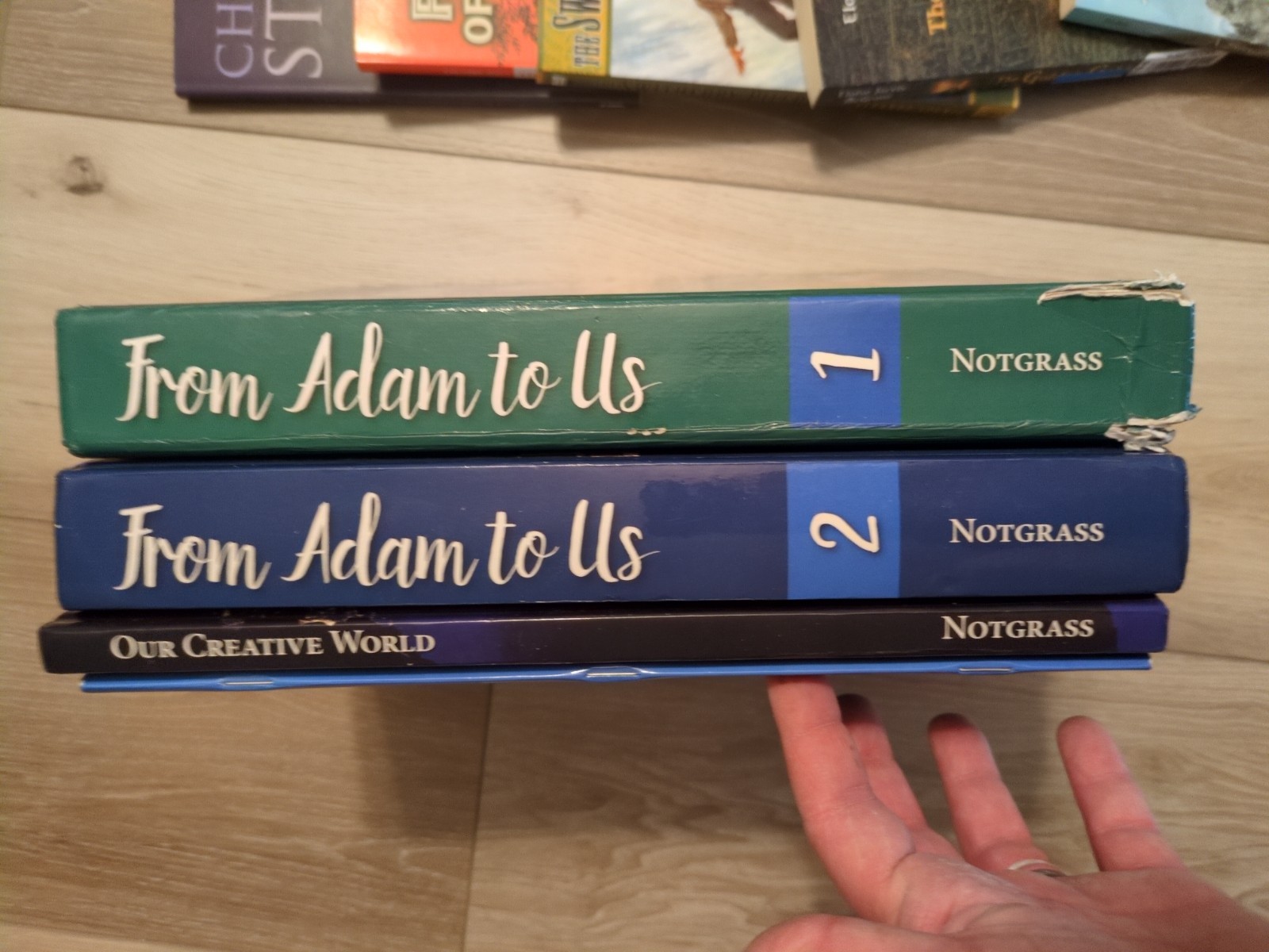 Notgrass: From Adam to Us set with full literature bundle