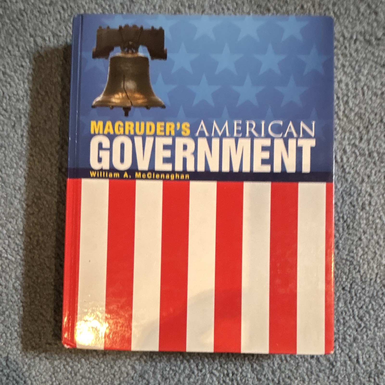 Pearson Magruder’s American Government Hardcover Textbook Mcclenaghan