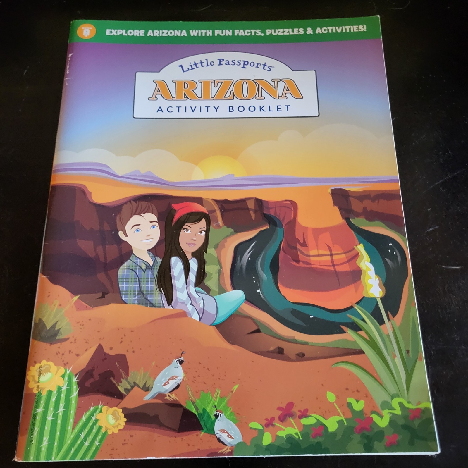 Little Passports Arizona / Rhode Island Activity Book – Fun Facts, Puzzles