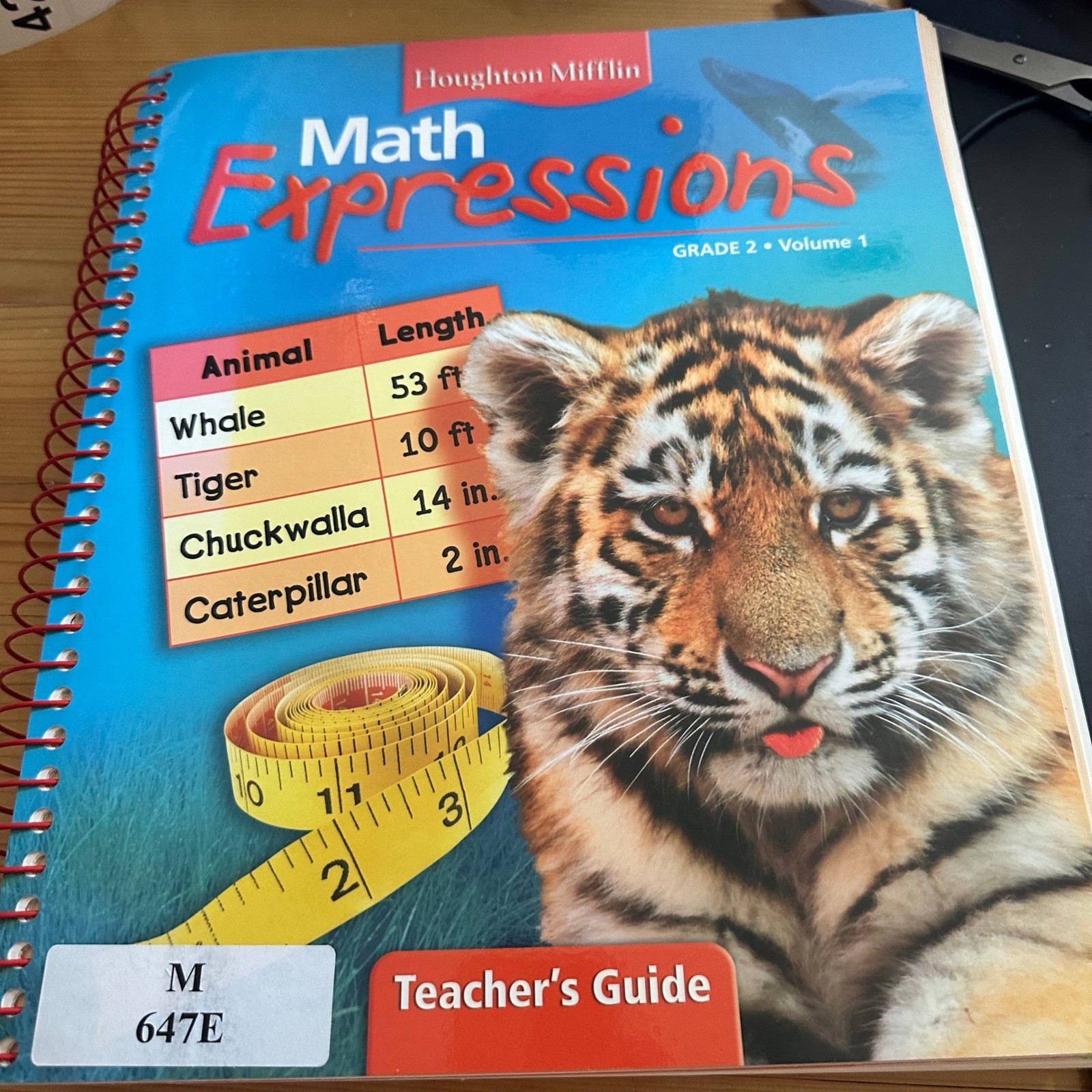Houghton Mifflin Math Expressions Grade 2 Teachers Guide Resource Book Lot 1