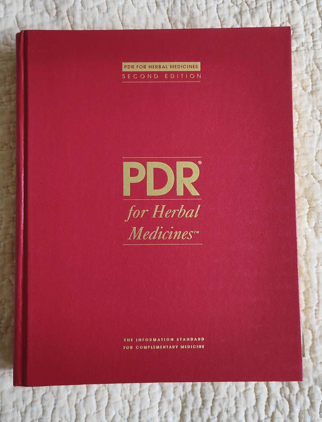 PDR for Herbal Medicines by Thomas Fleming 2000 Second Edition Reference HC