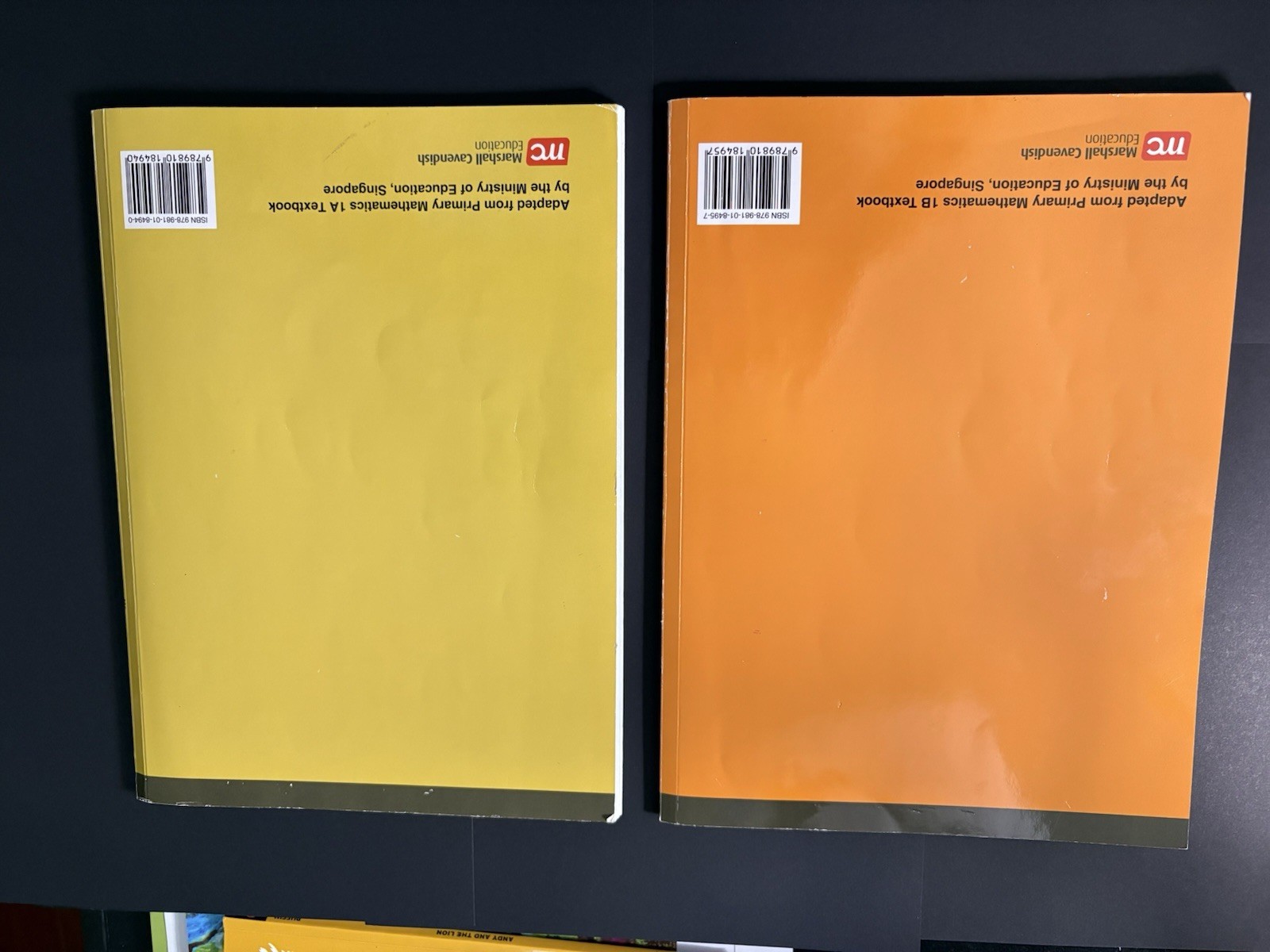 Marshall Cavendish Primary US Ed. Mathematics 1A and 1B Workbooks and Textbooks