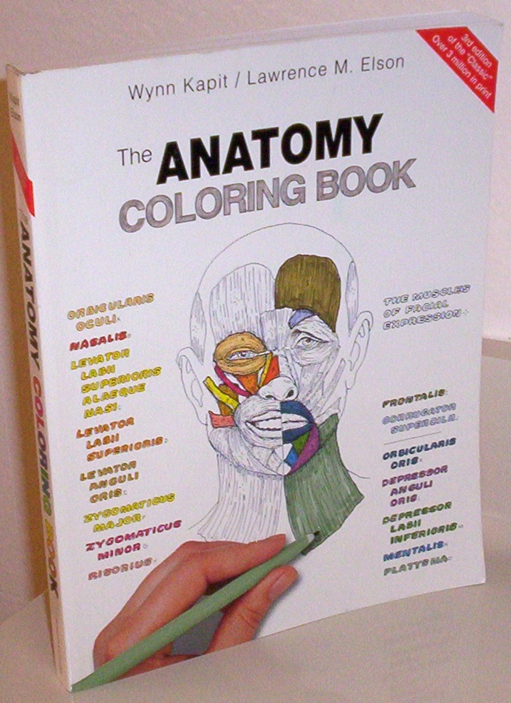 The Anatomy Coloring Book – paperback Kapit, Wynn|Elson, Lawrence M.