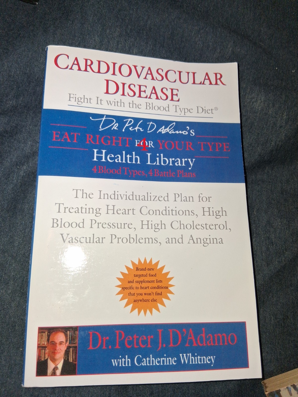 Cardiovascular Disease book by Catherine Whitney and Peter J. D’Adamo