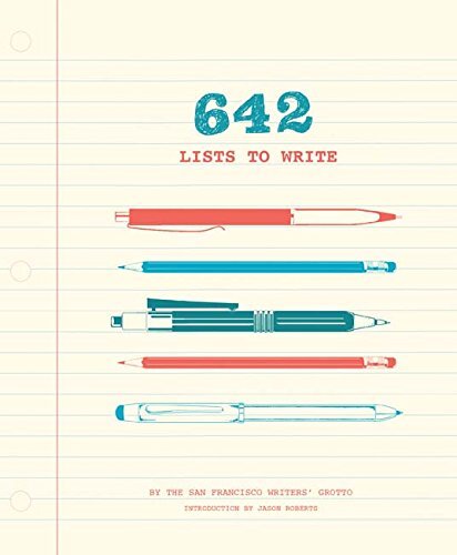 642 Lists to Write Notebook / blank book Book The Fast Free Shipping