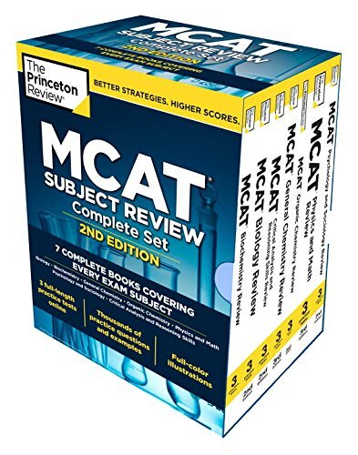 Princeton Review MCAT Subject Review Complete Box Set Princeton Review
