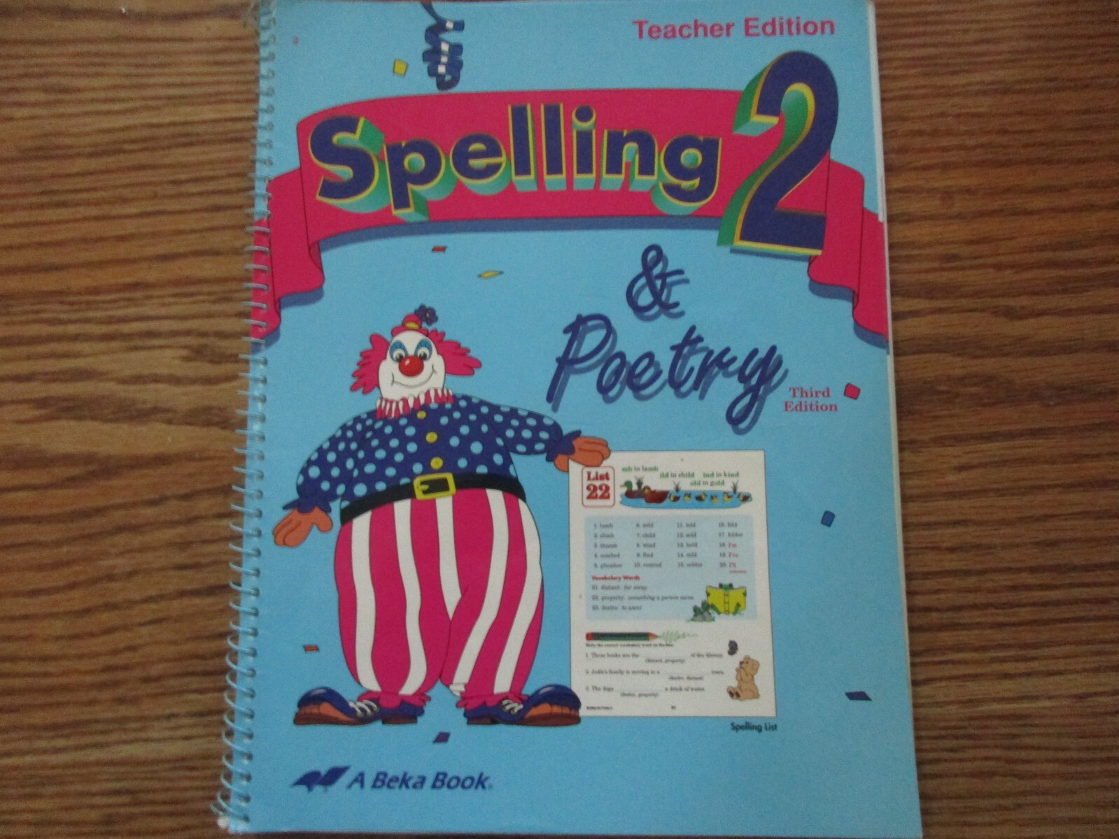 ABeka Spelling & Poetry 2 (3rd edition) Teacher Edition