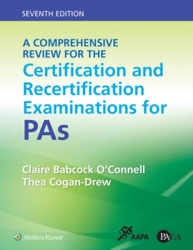 A Comprehensive Review for the Certification and Recertification Exa – VERY GOOD