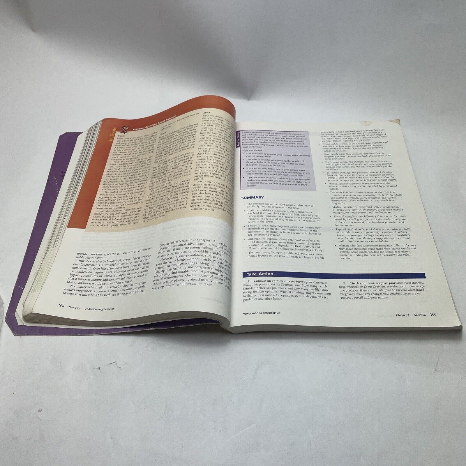 Core Concepts in Health Update by Walton T. Roth and Paul M. Insel 2007 10th Ed.