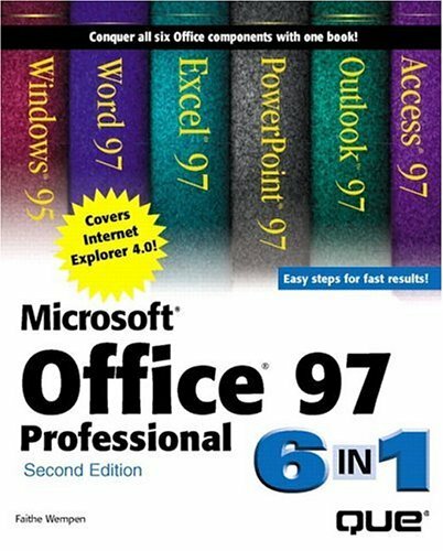 Microsoft Office 97 Professional 6-in-1 (2nd Edition) By Faithe