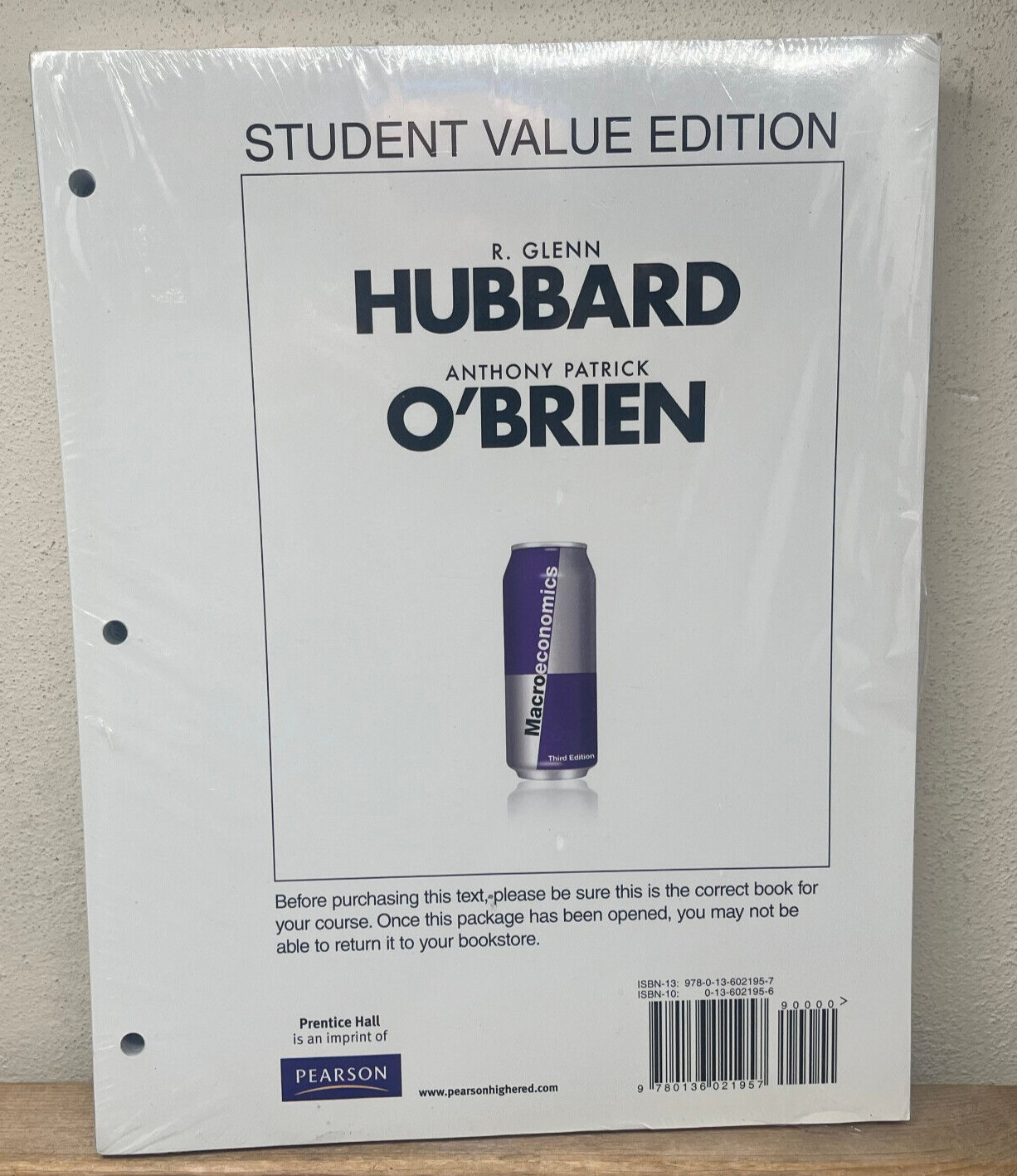 Macroeconomics R. Glenn Hubbard Anthony Patrick O’Brien Student Value Edition