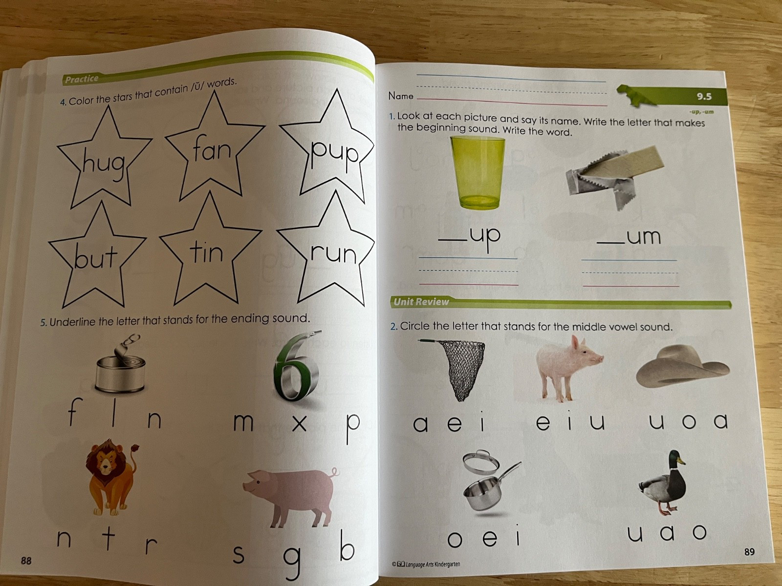 ACSI Purposeful Design Language Arts Kindergarten Student Edition 2020