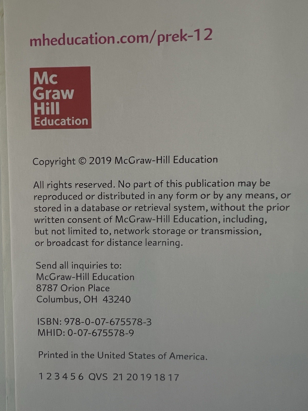 McGraw-Hill IMPACT CA Social Studies Modern World Teacher Ed HC 2019