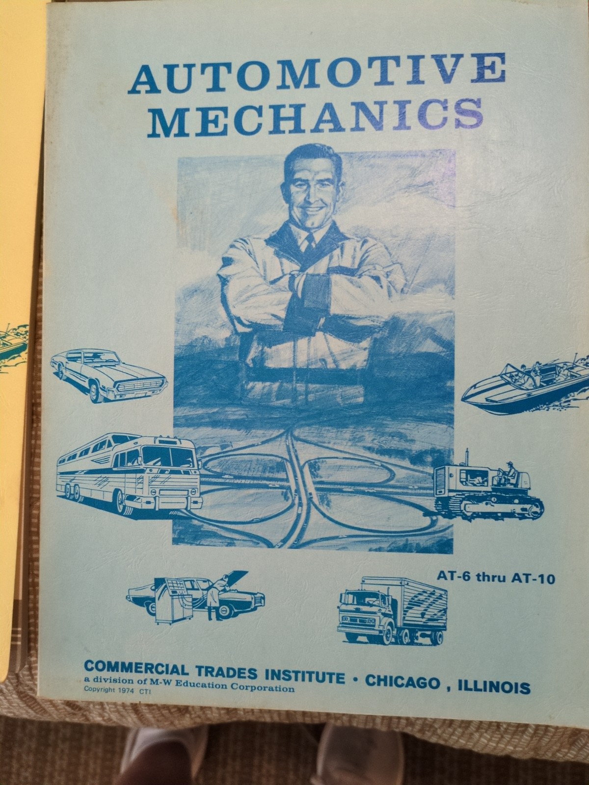 Automotive Mechanics (Lot of Six) AM37-AM40 AM46-AM50 Vintage