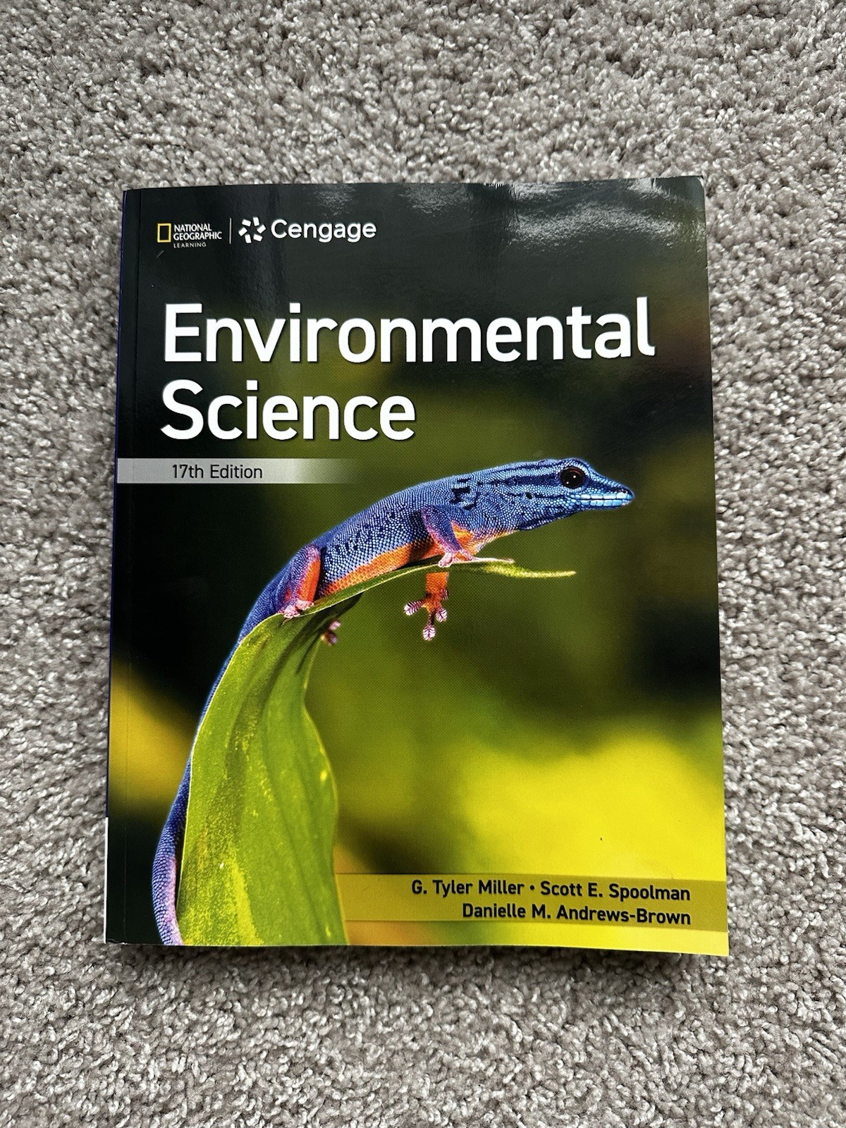 Environmental Science Textbook 17th Edition