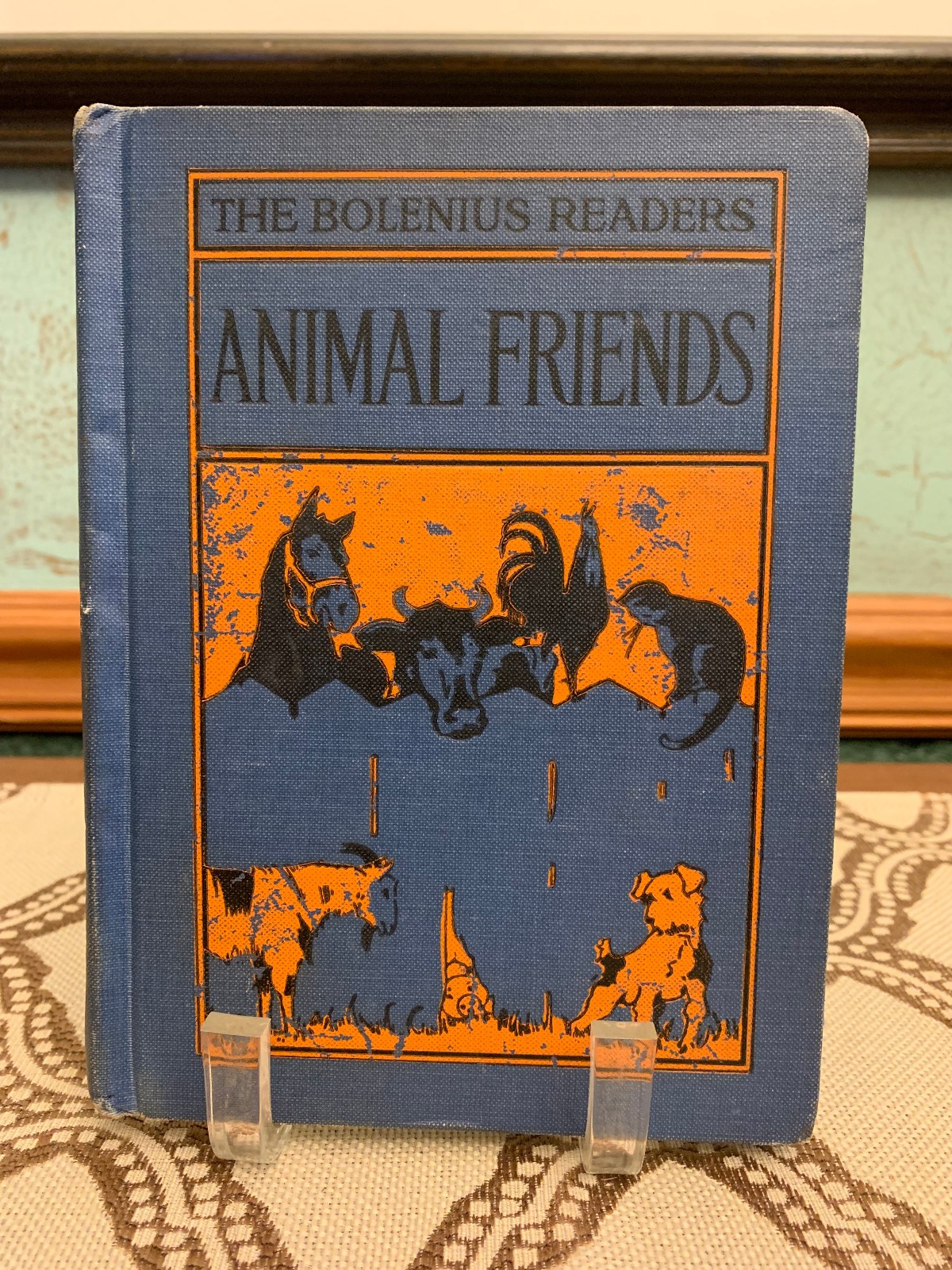 1930 The Bolenius Reader Animal Friends by Emma Miller Bolenius, 1st Ed. Hardcov