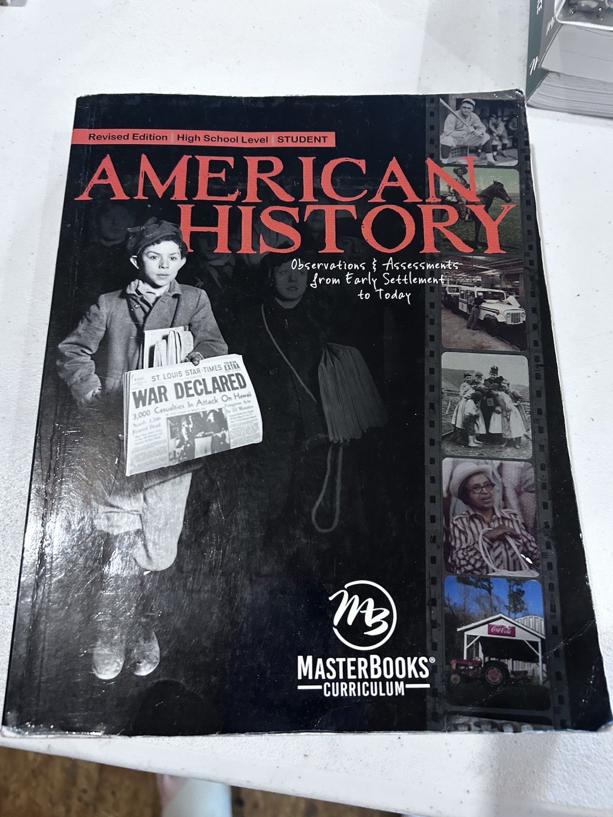 Master Books American History High School Revised Edition Paperback