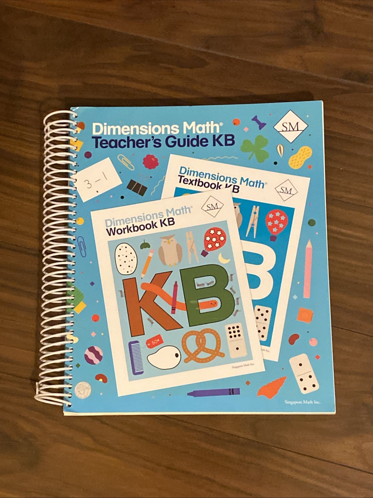 Dimensions Math Teacher’s Guide KB | Singapore Math Inc. [Spiral-bound]