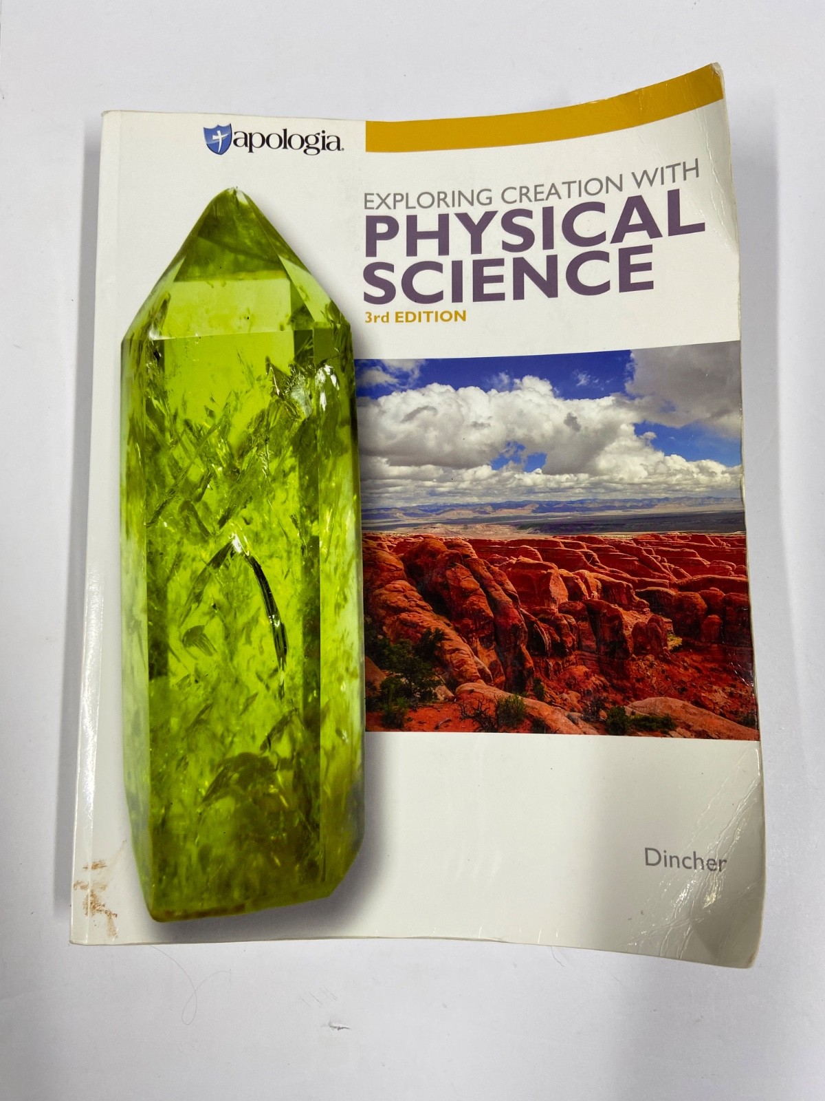 Exploring Creation with Physical Science 3rd ed Apologia homeschool textbook