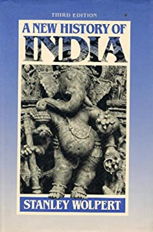 A New History of India Hardcover Stanley A. Wolpert