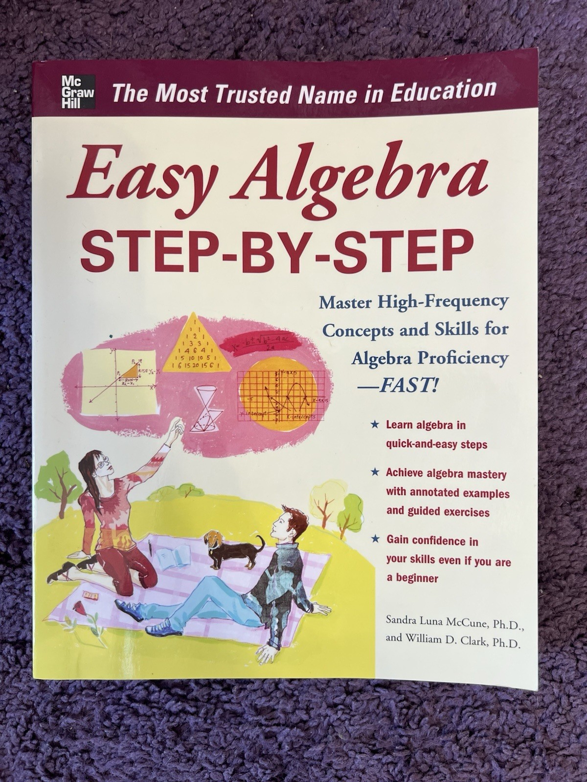Easy Step-By-Step Ser.: Easy Algebra Step-by-Step by William D. Clark and Sandra