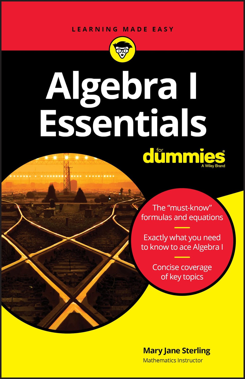 Algebra I Essentials For Dummies – paperback Sterling, Mary Jane