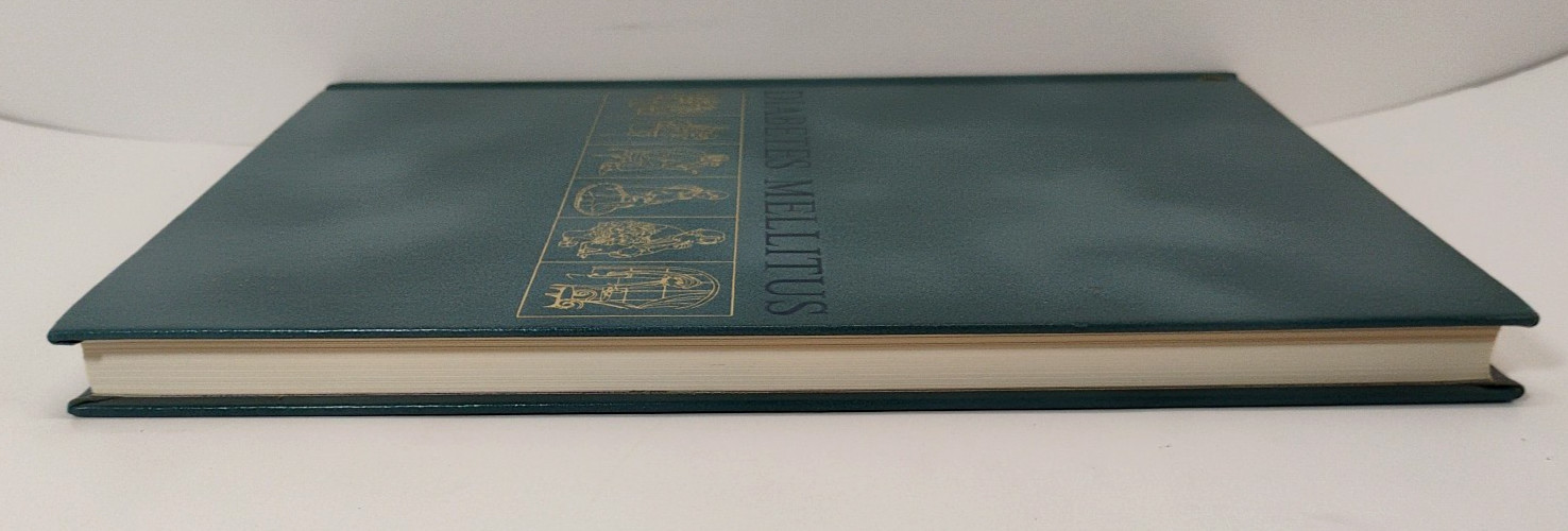 Vintage Diabetes Mellitus 7th Edition 1973 Hardcover Lily Research Labs Medical