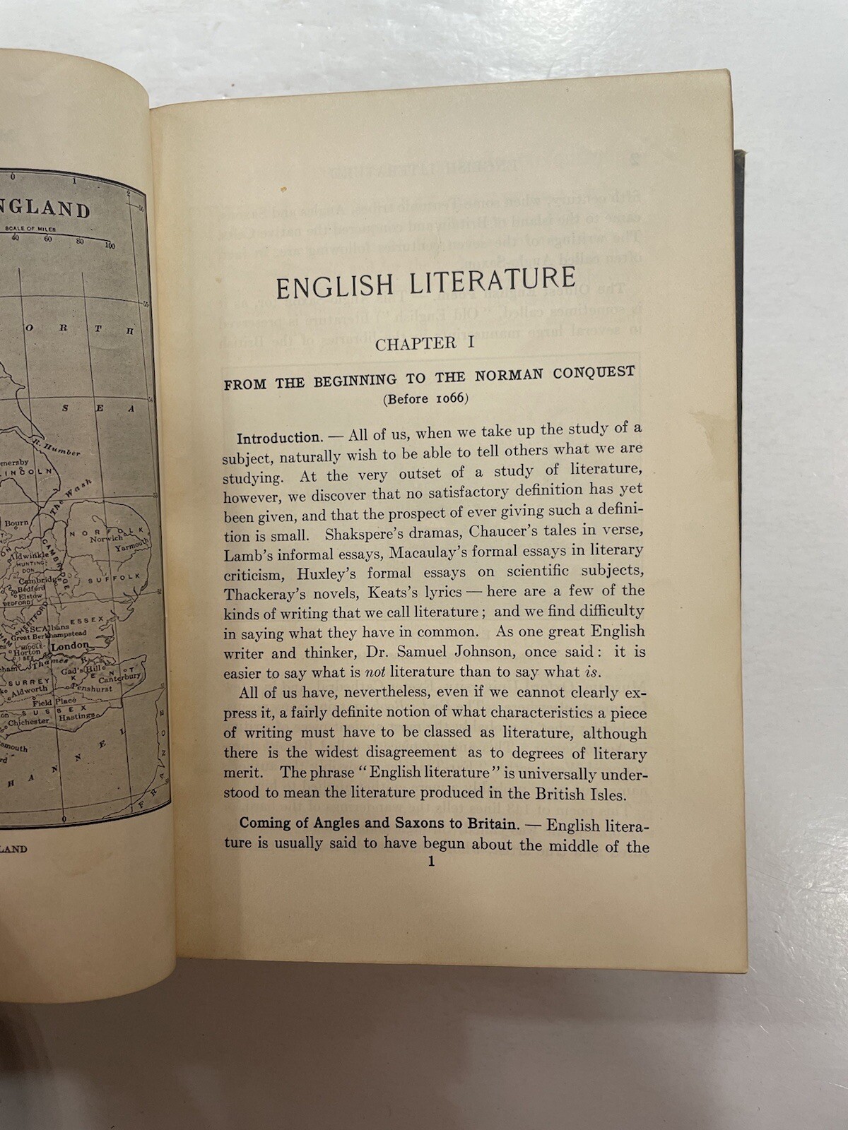 English Literature Roy Bennett Pace Revised Edition 1927 Allyn and Bacon HC