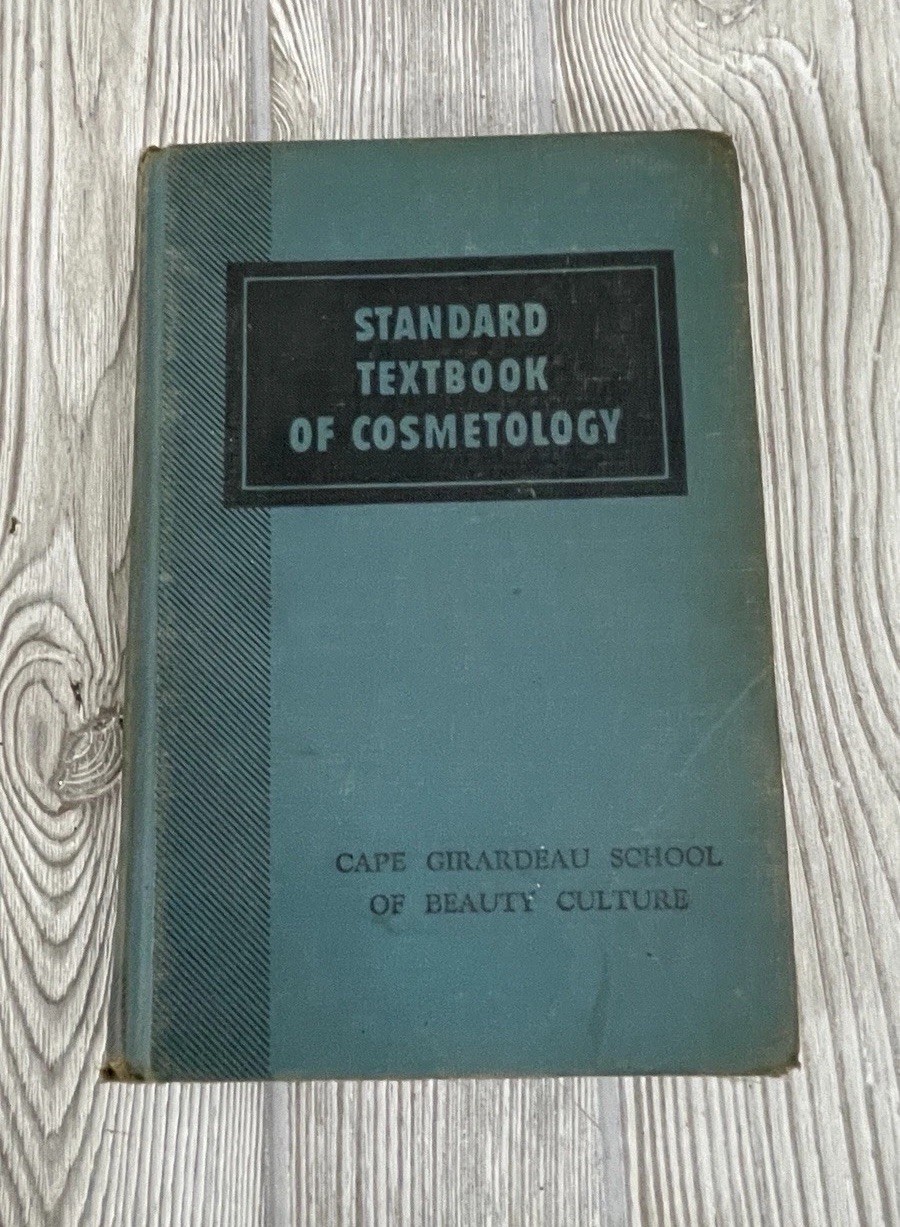 VTG 1959 Standard Textbook Cosmetology Cape Girardeau School of Beauty Culture