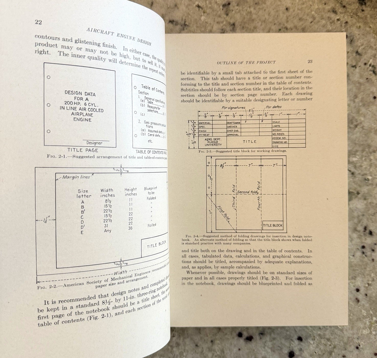 Vintage 1942 Aircraft Engine Design Stated 1st Edition by Liston HCVG+