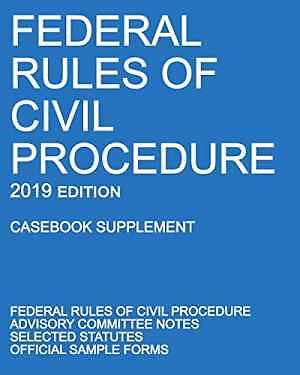 Federal Rules of Civil – Paperback, by Michigan Legal Publishing – Very Good