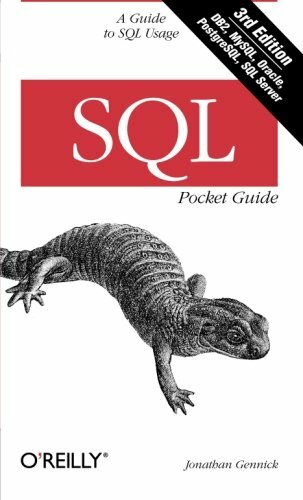 SQL Pocket Guide (Pocket Guides) by Jonathan Gennick Paperback Book The Fast